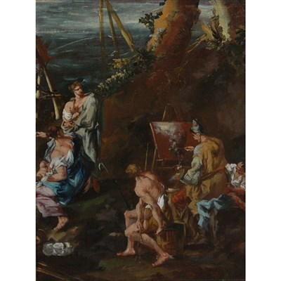 Lot 18 - Manner of Alessandro Magnasco An Artist at...