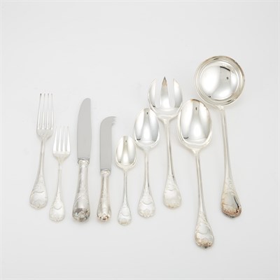Lot 247 - Christofle Silver Plated Flatware Service In...