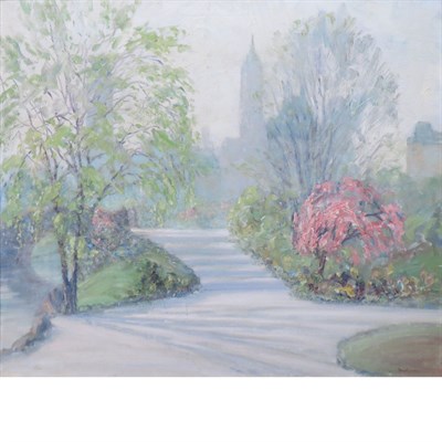 Lot 8 - Johann Berthelsen American, 1883-1972 Central...