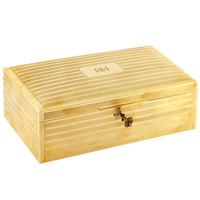 Lot 44 - Gold Jewelry Box, Tiffany & Co.