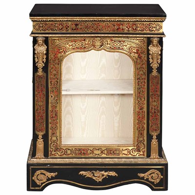 Lot 159 - Napoleon III Gilt-Metal Mounted Brass and...