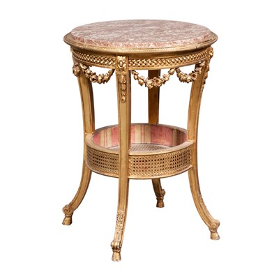 Lot 121 - Group of Four Louis XVI Style Painted Side...