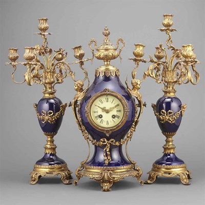 Lot 115 - Transitional Louis XV/XVI Style Gilt-Metal...