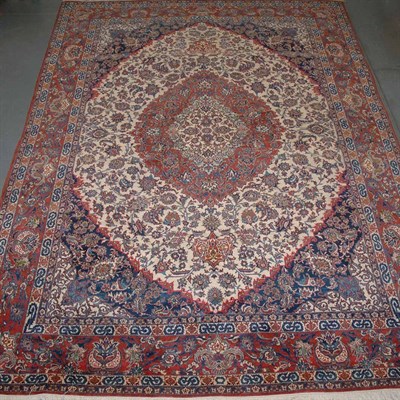 Lot 665 - Isfahan Carpet Central Persia, mid 20th...