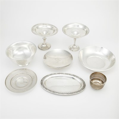 Lot 283 - Group of American Sterling Silver Table...
