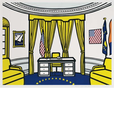 Lot 87 - Roy Lichtenstein (1923-1997) THE OVAL OFFICE...