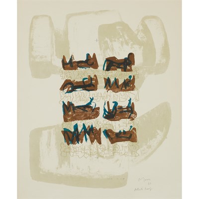 Lot 108 - Henry Moore (1898-1986) EIGHT RECLINING...