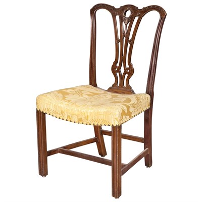 Lot 204 - Assembled Set of Six George III Mahogany Side...