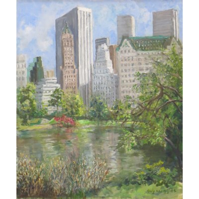 Lot 110 - Guy Arthur Wiggins American, b. 1920 Central...