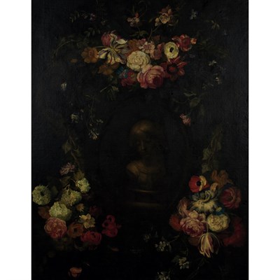 Lot 43 - Circle of Gaspar Pieter Verbruggen Flowers...