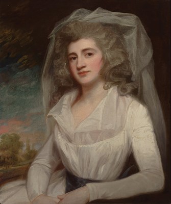 Lot 65 - George Romney British, 1734-1802 Portrait of...