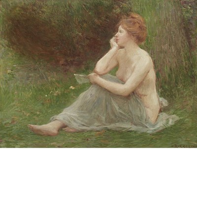 Lot 58 - Louis Joseph Raphael Collin French, 1850-1916...