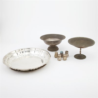 Lot 254 - Group of Silver Table Articles Including...