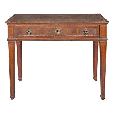 Lot 425 - Continental Walnut Writing Table 19th Century...
