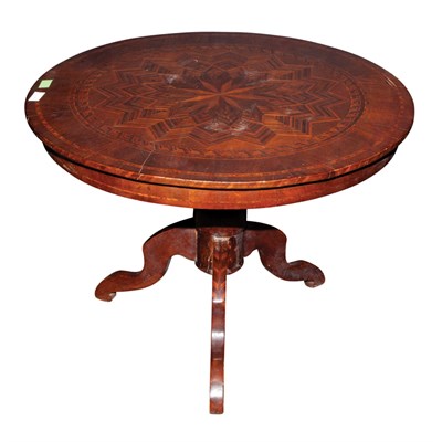 Lot 303 - Italian Walnut Marquetry Low Table Height 19...