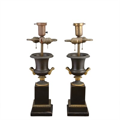 Lot 171 - Pair of Neoclassical Style Gilt and...