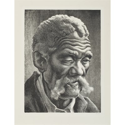 Lot 15 - Thomas Hart Benton AARON (F. 42) Lithograph,...