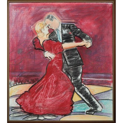 Lot 46 - Larry Rivers American, 1923-2002 The Red Dip:...