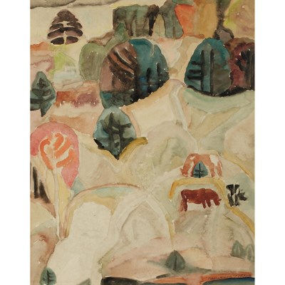 Lot 88 - Marguerite Thompson Zorach American, 1887-1968...