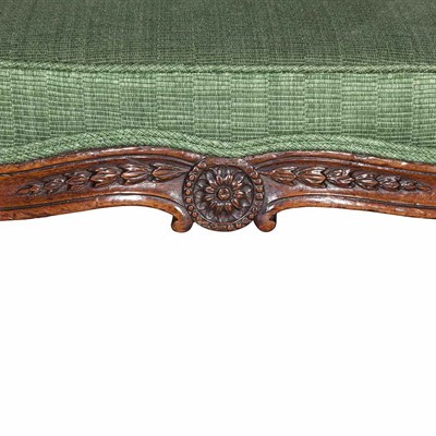 Lot 427 - George III Mahogany Window Seat Circa 1775 The...