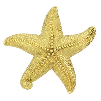 Lot 3 - Gold Starfish Brooch, Andrew Clunn