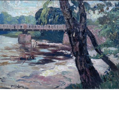 Lot 49 - Richard Hayley Lever American, 1875-1958 River...