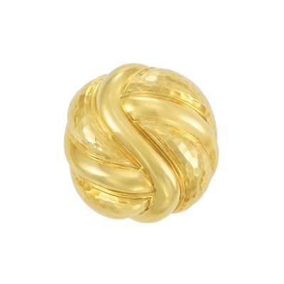 Lot 245 - Hammered Gold Ring, Andrew Clunn