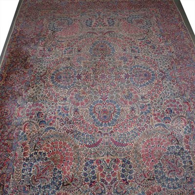Lot 573 - Kirman Carpet Southeast Persia, second quarter...