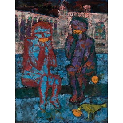 Lot 42 - John Altoon American, 1925-1969 Orange Eaters,...