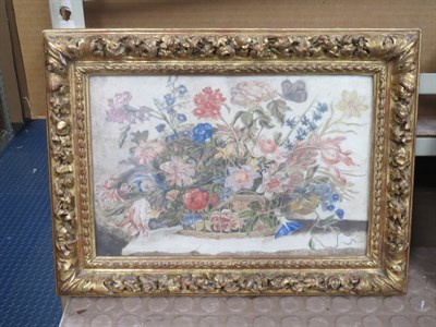 Lot 85 - Manner of Jan van Huysum Floral Still Lifes in...