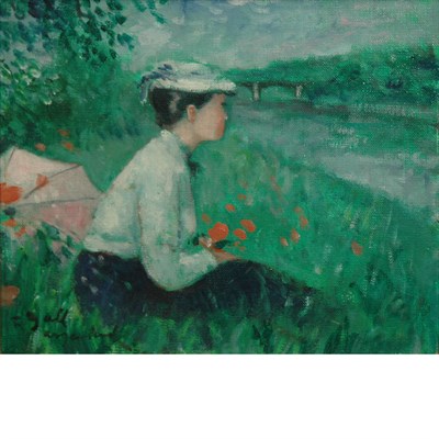 Lot 41 - Francois Gall French, 1912-1987 Along the...