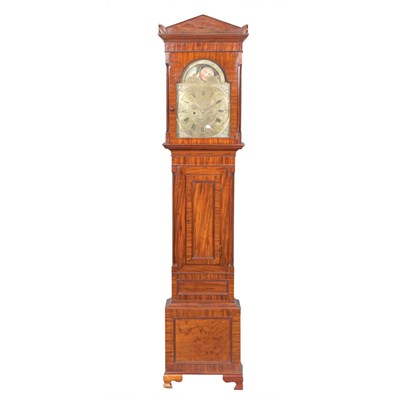 Lot 336 - George III Mahogany Tall Case Clock Pattison...