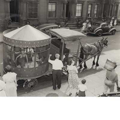 Lot 697 - LINK, O. WINSTON (1914-2001) Carousel 1949,...