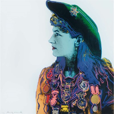 Lot 210 - Andy Warhol ANNIE OAKLEY (F./S. II.378) Color...
