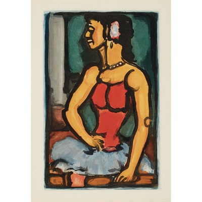Lot 174 - Georges Rouault DOUCE AMERE (C./R. 251) Color...