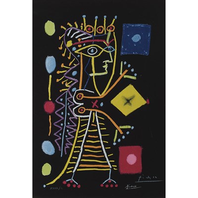 Lot 148 - After Pablo Picasso JACQUELINE Color...