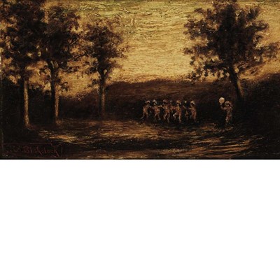 Lot 98 - Attributed to Ralph Albert Blakelock Indian...