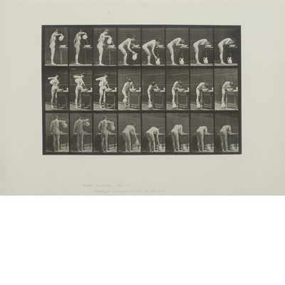 Lot 643 - MUYBRIDGE, EADWEARD (1830-1904) [Nude woman...
