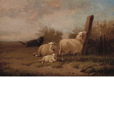 Lot 2 - Eugene Verboeckhoven Belgian, 1799-1881...