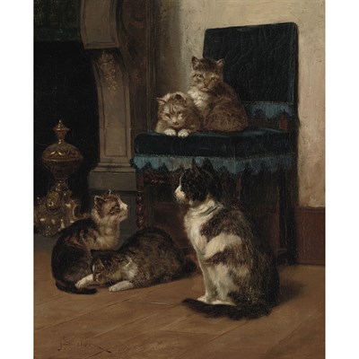 Lot 58 - John Henry Dolph American, 1835-1903 Mother...