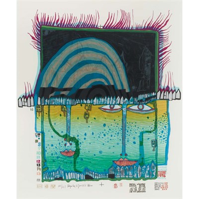 Lot 69 - Friedensreich Hundertwasser (1928-2000)...