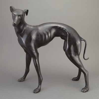 Lot 202 - Patinated-Bronze Figure of an Italian...