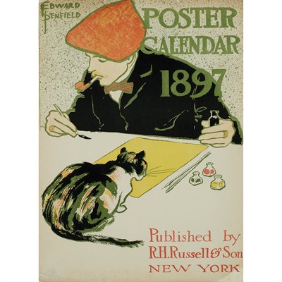 Lot 129 - Edward Penfield (1866-1925) POSTER CALENDER...