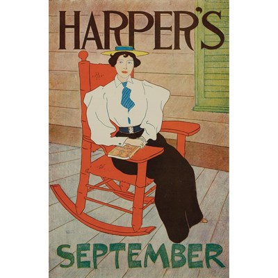 Lot 99 - Edward Penfield HARPER'S MAY; HARPER'S AUGUST;...