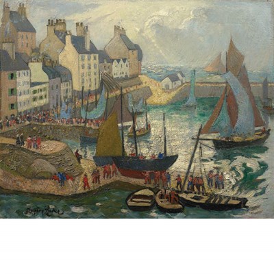 Lot 81 - Richard Hayley Lever American, 1875-1958...