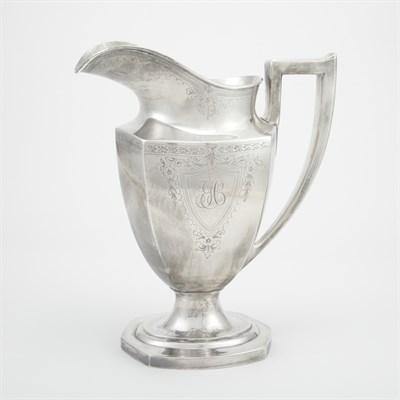 Lot 257 - Watson Sterling Silver Water Pitcher Height 11...