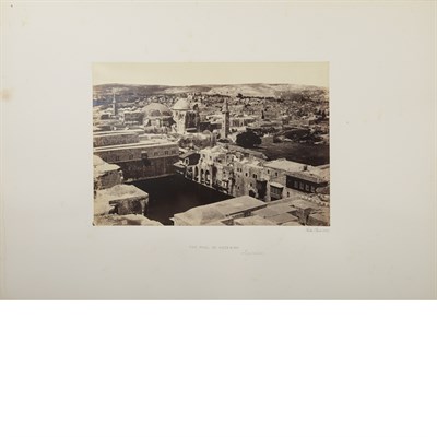 Lot 639 - [EGYPT] FRANCIS, FRITH. Sinai and Palestine....