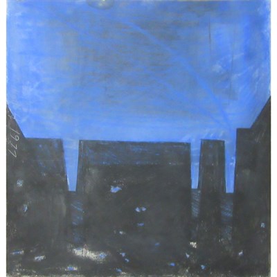 Lot 17 - Donald Sultan American, b. 1951 Buildings,...