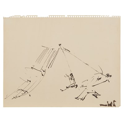Lot 56 - Mark di Suvero American, b. 1933 Study for a...