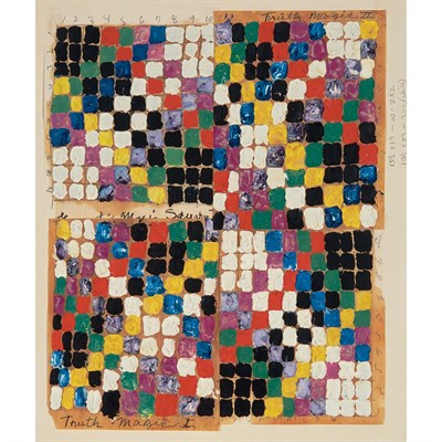 Lot 21 - Alfred Jensen American, 1903-1981 Egypt's...